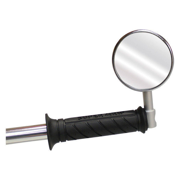 bike it Bike it universal bar end mount mirror with black alloy stem